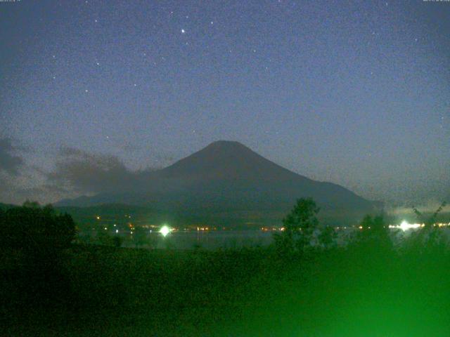 山中湖からの富士山