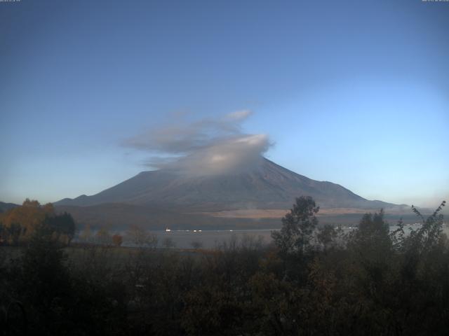 山中湖からの富士山