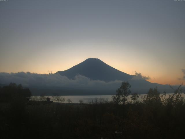 山中湖からの富士山