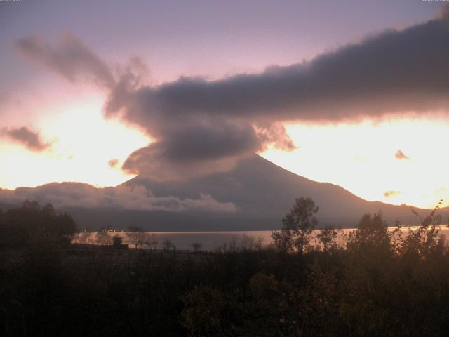 山中湖からの富士山