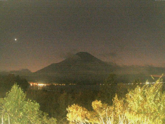 山中湖からの富士山