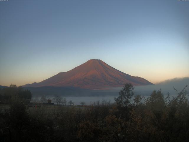 山中湖からの富士山