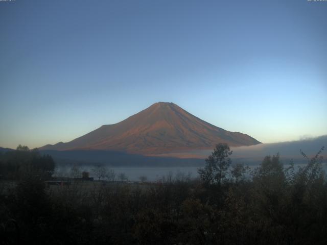 山中湖からの富士山