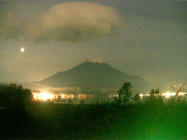 山中湖からの富士山