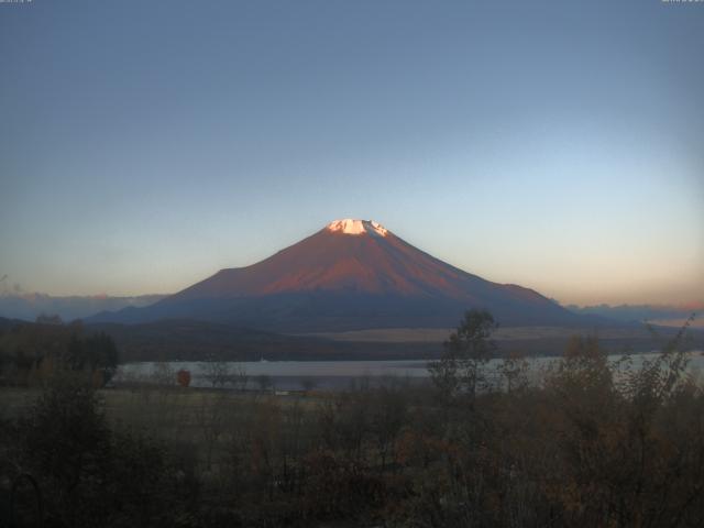 山中湖からの富士山