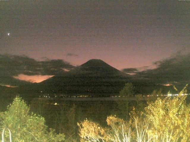 山中湖からの富士山