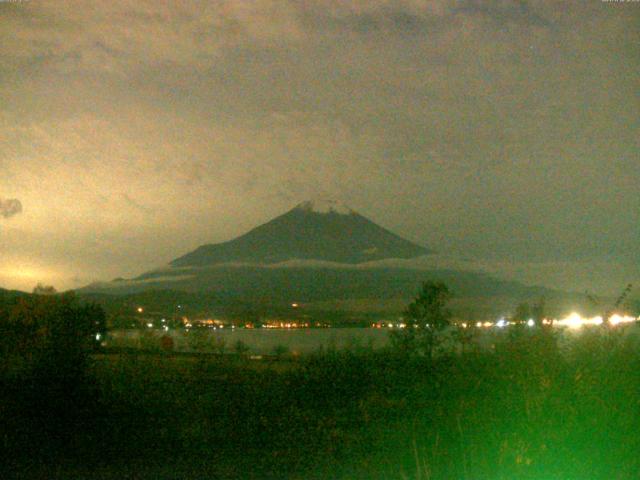 山中湖からの富士山