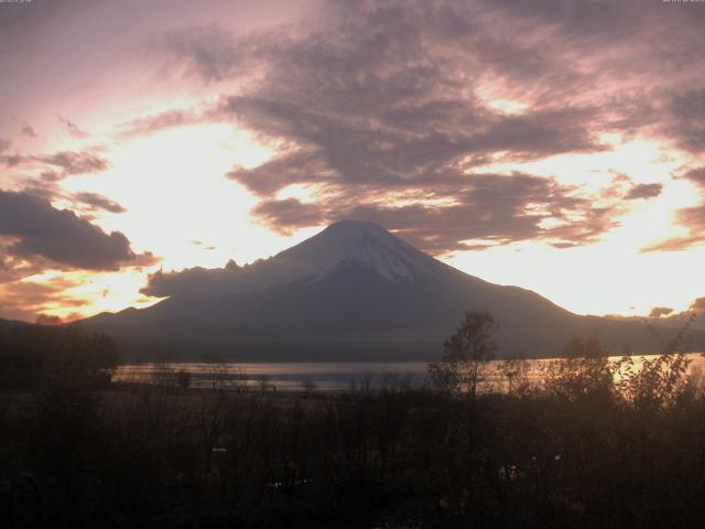 山中湖からの富士山