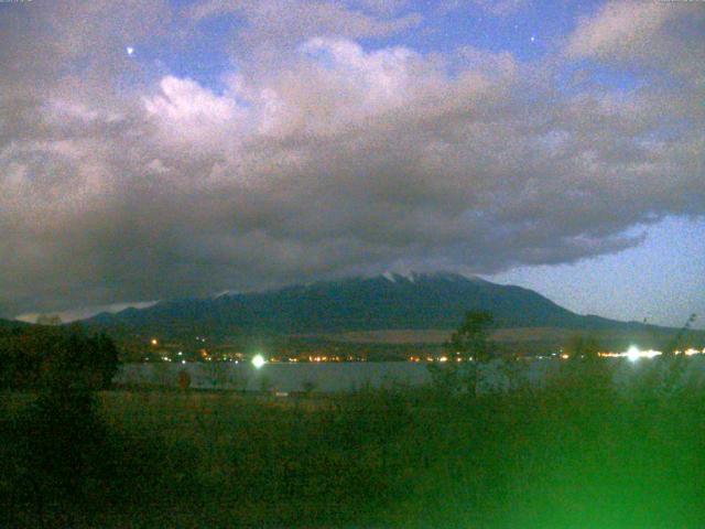 山中湖からの富士山