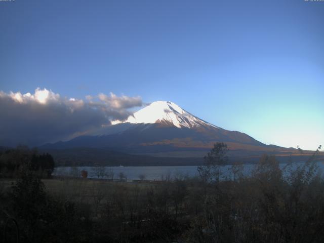 山中湖からの富士山