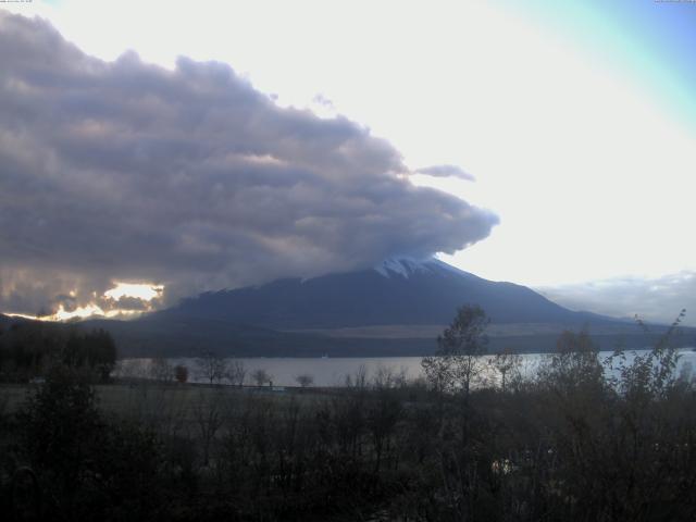 山中湖からの富士山