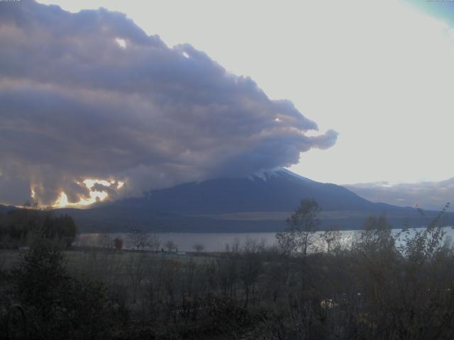 山中湖からの富士山