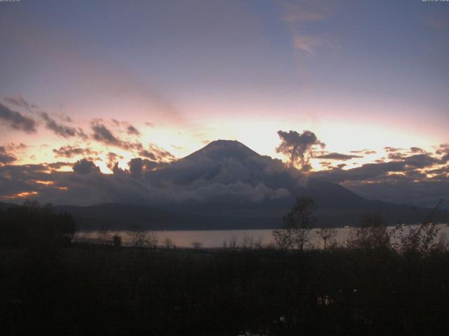 山中湖からの富士山