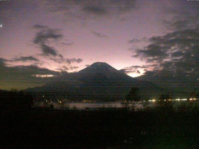 山中湖からの富士山