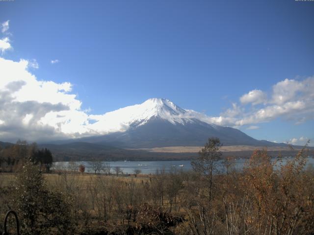 山中湖からの富士山