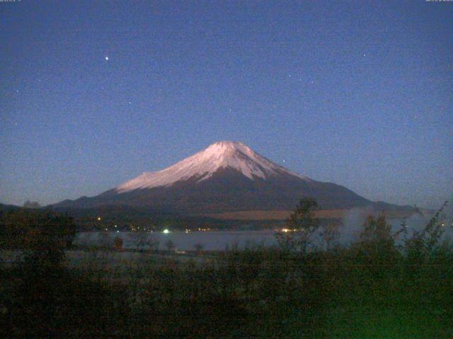 山中湖からの富士山