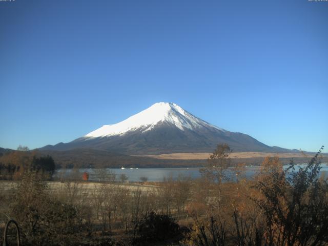 山中湖からの富士山