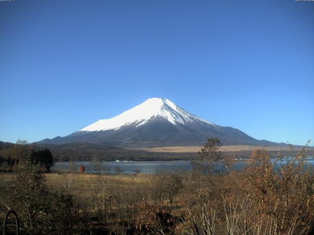 山中湖からの富士山