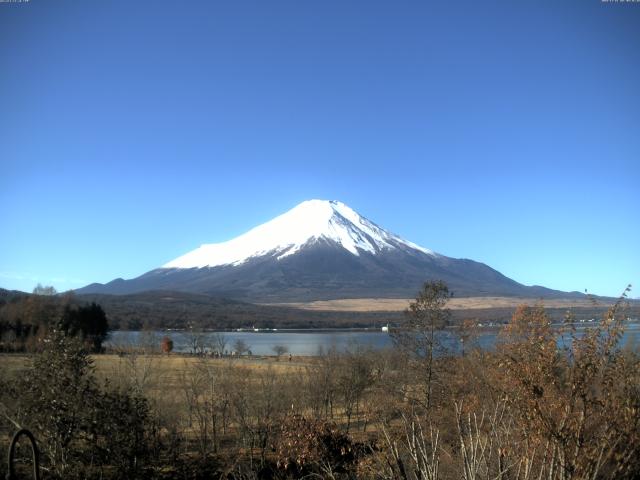 山中湖からの富士山