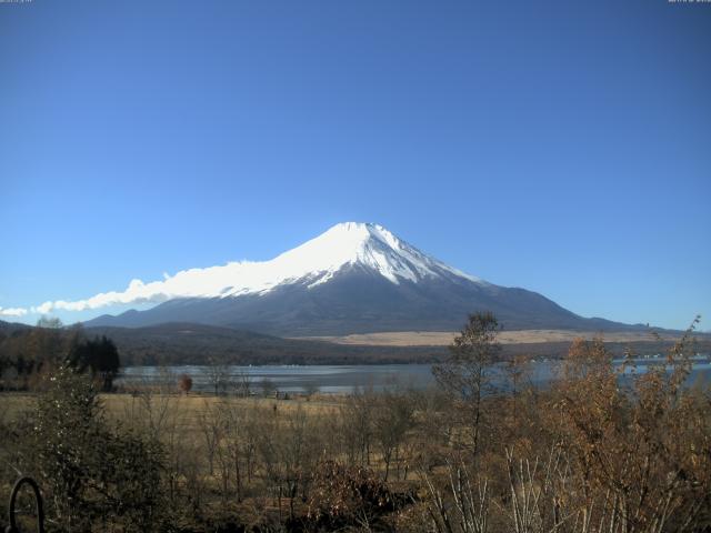 山中湖からの富士山