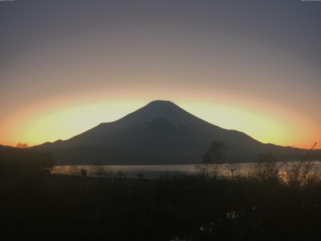 山中湖からの富士山