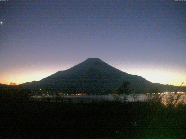 山中湖からの富士山