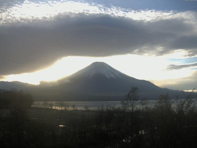 山中湖からの富士山