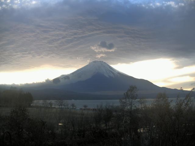 山中湖からの富士山