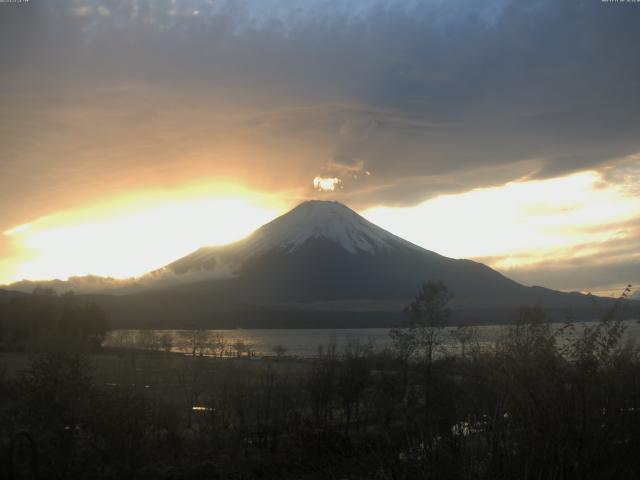 山中湖からの富士山