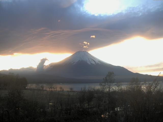 山中湖からの富士山