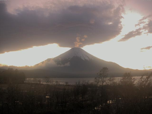 山中湖からの富士山