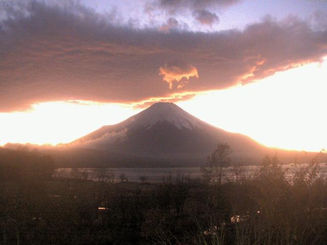 山中湖からの富士山