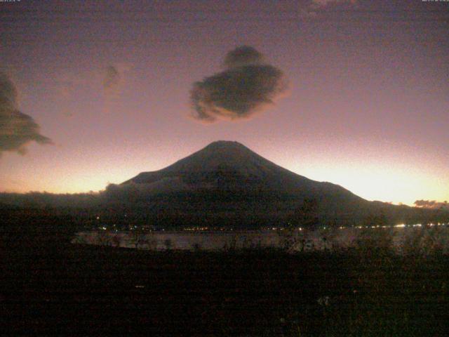 山中湖からの富士山