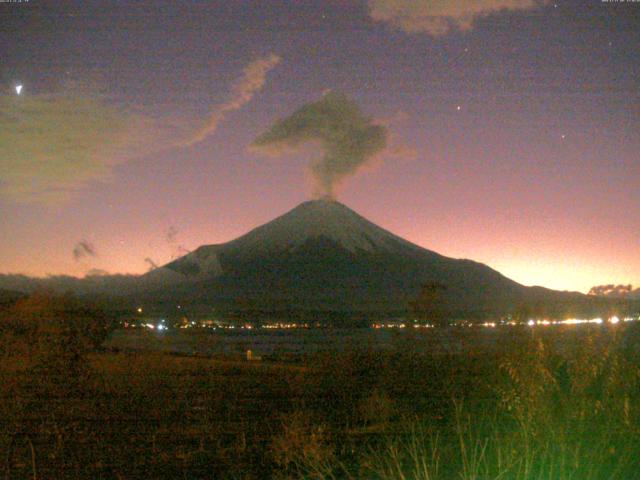 山中湖からの富士山