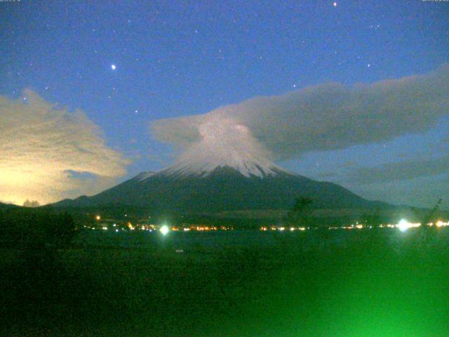 山中湖からの富士山