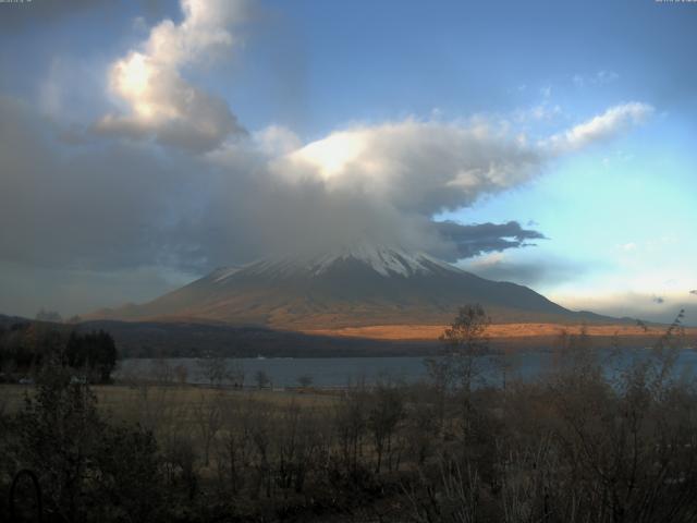 山中湖からの富士山