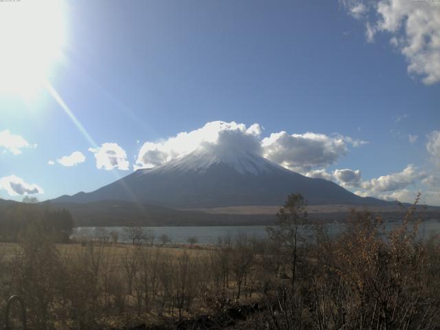 山中湖からの富士山