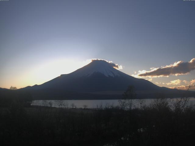 山中湖からの富士山