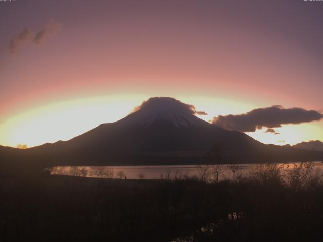 山中湖からの富士山