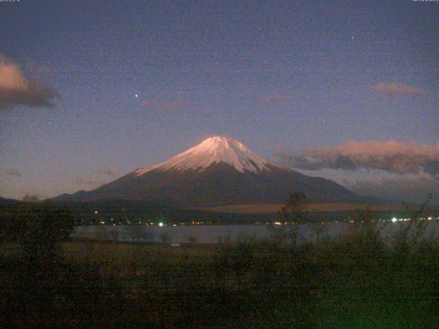 山中湖からの富士山