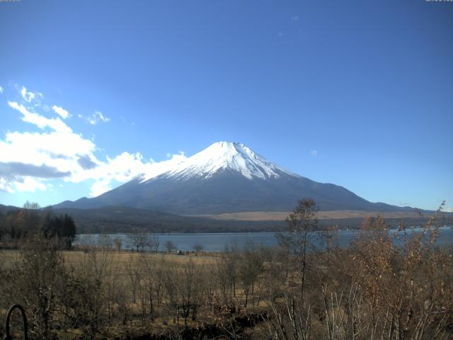 山中湖からの富士山