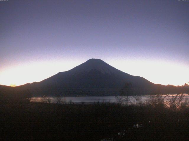 山中湖からの富士山