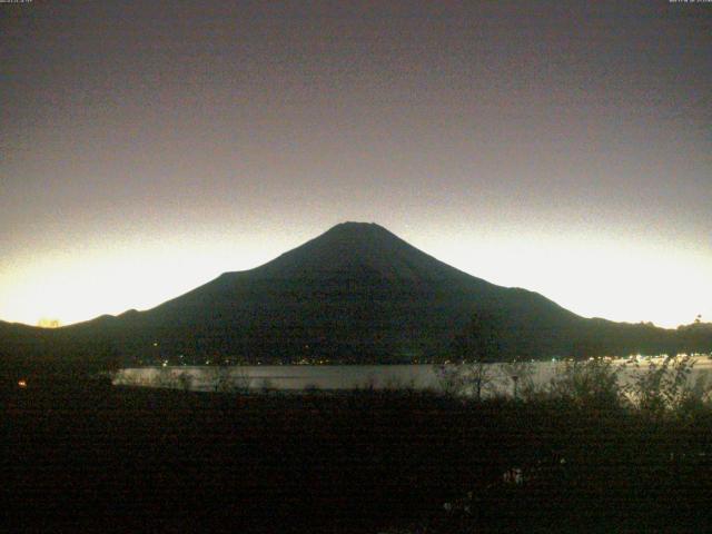 山中湖からの富士山