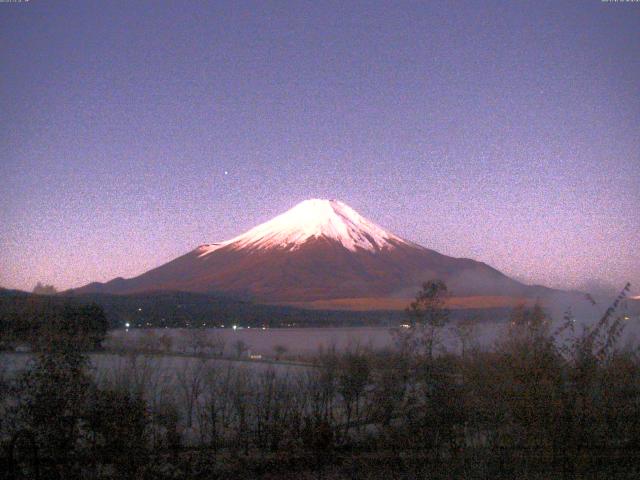 山中湖からの富士山