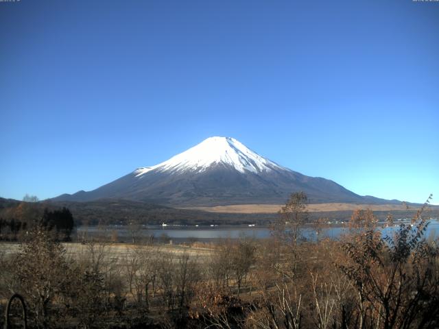 山中湖からの富士山