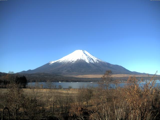 山中湖からの富士山