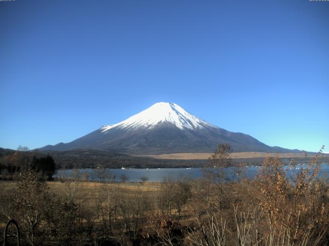 山中湖からの富士山