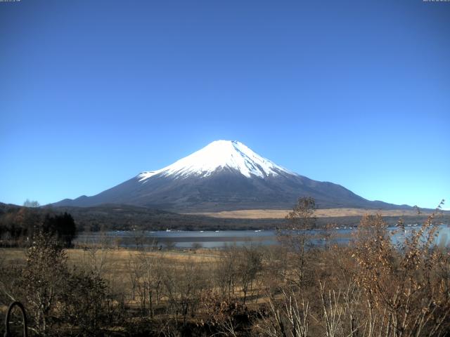 山中湖からの富士山