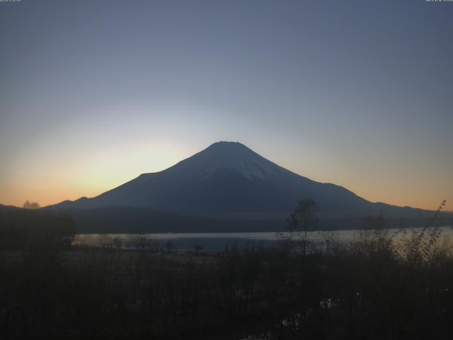 山中湖からの富士山