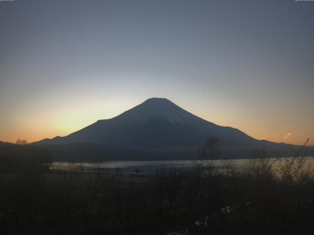 山中湖からの富士山